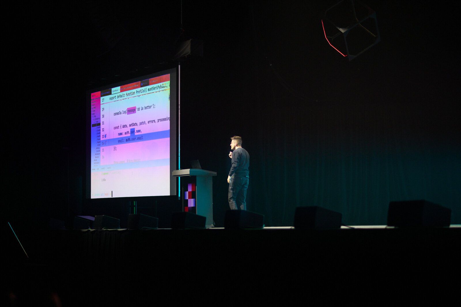 First image from Laracon US 2025 | Nuno Maduro